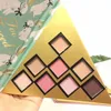 Factory direct Beauty Items Christmas tree eye shadow 3pcs set Blush Mascara Contour Highlighter Pink appearance fast delivery