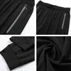 Summer Men Pants Joggers Fitness Casual Quick Dry Sweatpants Pants Male Breathable Lightweight Tie Feet Elasticity Trousers 211110