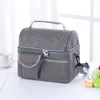 Popolare Frozen Lunch Bag Borse termiche isolate con tasche Uomo Donna Bambini Utility Zaini monospalla Weekend Nero Grigio Rosa Rosso Blu navy Colore all'ingrosso