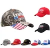 Donald Trump Camouflage Hat Utrzymuj Ameryka Great 2024 Cap Haft Drukowanie List Baseball Regulowane Snapback Kapelusze Dla Mężczyzna Kobiet