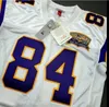 Anpassade män ungdomskvinnor Randy Moss 2000 Football Jersey Size S-4XL Custom Any Name eller Number Jersey