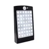 Solar Powered 2W 48LED SMD2835 3 Mode PIR Motion Sensor IP65 Wall Light Street Garden Lamp DC5.5V - White