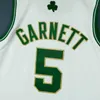 001Rare basketbal jersey mannen jeugd vrouwen vintage Kevin Garnett Mitchell Ness 08 09 Middelbare school Size S-5XL Custom Elke naam of nummer