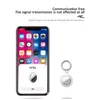 Airtag Loop TPU Case Clear Soft Full Protector Cover for Airtags locator anti-lost device keychain smart smart smart accessories