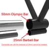 Tillbehör Fitness Deadlift Barbell T-Bar V-Bar Attachment Styrketräning Sätt i tallrik Gripshandtag för Gym Workout Equipments