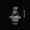 흡연 30mm 쿼츠 사이클론 모자 공기 흐름 구멍 스피너 카르브 캡 봉 벤터 Terp Pearls Bubbler Enai Dab Rig