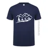 MTB Mountain Biking T Shirt Summer O Neck Cotton Cool T-shirts Birthday Gift Tshirt Tee Unisex Mans 210629