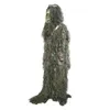 HG-5 조각 Ghillie Suit Camo Woodland Comouflage 숲 사냥 3D 세트