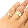 Ohrringe Halskette süße kleine Dinosaurierpaare dünne Ring breite Ringe Mode einfach Engagement Schmuck Statement Frauen Schatz9366409