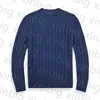 Nowy męski projektant Sweter Winter Wool Biełdak Kurtka Knitwear Bluar Solid Color Star Fashion Men Warm Casual