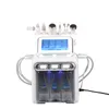 6 en 1 machine de soins de la peau hydra Oxygen Jet Peel Rajeunissement de la peau BIO RF lifting de la peau Scrubber machine de nettoyage en profondeur