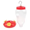 Altre forniture per uccelli Utile mangiatoia per colibrì Squisita bottiglia d'acqua creativa da appendere a prova di perdite