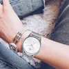 Horloges Minimalismus Uhren Ultra Dunne Stahl Mesh Gurtel Uhr Mode Frauen Kleid Damen Armbanduhren Relogio Feminino335y