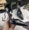 디자이너 클래식 최고 품질의 Stiletto Heels 샌들 패션 하이힐 여성 신발 드레스 숙녀 구두 상자 크기 35-41