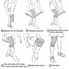 Кребенка для мужчин женщин сжатие коленного рукава поддержки для облегчения боли и артрита рельеф 1010 Z2