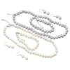 freshwater pearl necklace earring set