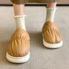 Borse da ragazza con pantofole di cotone Mese Scarpe di cotone Merda di piedi Uomini domestici e interni
