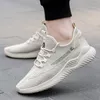 Voando tecido homens sapatos primavera casual respirável esportes único velho pano de pequim correndo sapatos de grife masculino desconto de serviço superior mostrar-lhe preço baixo