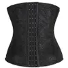 Treinador de cintura de látex de renda s e bustiers cincher aço ósseo underbust alças bodyshaper emagrecimento controle sexy espartilho