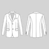 Custom Made Italian Silver Grey Men Suits For Wedding Slim Fit Peaked Lapel 3Piece Blazer Groom Tuxedo Classic Jacket Pant Vest Men's & Blaz