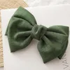 Hair Accessories Japanese And South Korean Version Of The Knot Bowknot Hairpin Girl Versatile Cloth Art Spring Clip Ornaments Headwear