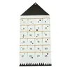 Förvaringspåsar Vägghängande väska 16/24 Fickor Kalender Portable Organizer Drop Organizadores