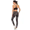 Fashion Woman Pants Sexy Women Legging Geometric stitching leopard Printing Fitness leggins Slim legins stretchy Leggings 211108