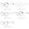 Occhiali da sole Myopia personalizzate vetri da prescrizione cornice da donna anti -blu leggeri eyglassici Ladies Decorative Spectacle UV4007649130