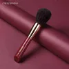Pinceau de maquillage CHICHODO-Luxurious Red Rose série-poudre de cheveux de rat gris de haute qualité brosse-visage outil cosmétique-beauté naturelle 211119