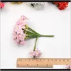 WREATHS FESTICE Party Supplies Garden Silk Mini Pearl Daisy Artificial Flowers Bouquet For Wedding Home Decorative DIY Craft FAK7234651