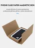 Scatola di design personalizzato Nuovo stile Bianco Imballaggio di carta per imballaggio del telefono cellulare per Moto G50 Custodia sottile in pelle AS3101248902