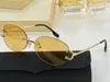 Lunettes de soleil pour hommes et femmes style d'été AntiUltraviolet rétro type d'oeuf plaque sans cadre lunettes de mode boîte aléatoire 01245532018