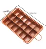 Non-Stick Brownie Baking Pan with Dividers Cutter Tray 18 Pre-slice Muffin and Cupcake Oven Baking TX0113