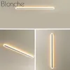 Minimalist Line Wall Lamp Bedroom Bedside Long Strip Light Sconces Modern Led Mirror Living Room Home Indoor Lighting