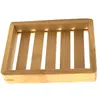 Creative Simple Natural Bamboo Hand Soap Dish Whole012347814097