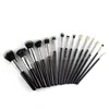 Makeup Brush 15pcs/Set Brush With PU Bag Powder Foundation Blush Eyeshadow Professional Brush Kit