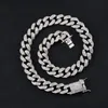 Chains 19mm Iced Out Men Jewelry Micro Pave 5A Cz Hip Hop Cuban Link Chain Thick Heavy Chunky Necklace For Boy Father Day Gifts8900270