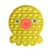 Anatra in silicone Ananas Pioneer Giocattoli di decompressione Bolla animale Interazione tra genitori e figli Aritmetica mentale Desktop Push Giocattoli sensoriali