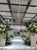 Düğün Sahne Sahne Çok Renkli Origami Yuvarlak Sütun Üç Parça Alışveriş Merkezi Dekor Ev Doğum Günü Partisi Düzenleme Dekor