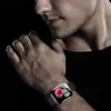 B57 Smart Watch Vattentät Fitness Tracker Sport för IOS Android-telefon Smartwatch Pulsmätare Blodtrycksfunktioner A1