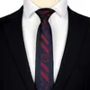 Hommes cravate 6 cm maigre s luxe hommes mode cravates Corbatas Gravata Jacquard affaires mince Festival Banquet accessoires