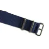 Watch Bands 24 mm Brand Army Sports Fabric Nylon Watchband Tillbehör Rostfritt Stål Spännbälte för Mäns Rem