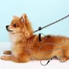 Dog Collars & Leashes Pet Leash Wearable Nylon Braid Traction Rope Adjustable Non-sticky Hair Belt