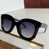 Womens Sunglasses Beach Moda Personalidade Casual Placa Preto Quadro com Box Gafas Especiales Para Mujer Negro Playa Moda Personalidade Temperamento UV400