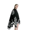 Nouveau Design hiver chaud solide Ponchos et Capes pour femmes châles surdimensionnés enveloppes cachemire femme Bufanda