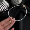 Collane gotiche punk Catena di perle Ciondolo a forma di cuore cavo Girocollo a croce Gioielleria di moda per donne Ragazze