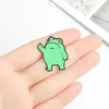 Frog Finger Brooch pins Enamel Lapel pin for women men Top dress cosage fashion jewelry will and sandy