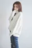 Winter Turtleneck Casual White Sweater Women Korean Style Pullover Jumper Top Knitted Pull Femme 210514