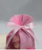 9 * 14cm couleur bonbon pochette de parfum en organza épissage sacs sachets sac de gaze violet garde-robe douce voiture accessoires de bricolage paquet de bijoux pochettes de cadeau de mariage