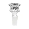 14mm waterpijpglas Nozzle Transparent Fittings Bongs voor rookaccessoires